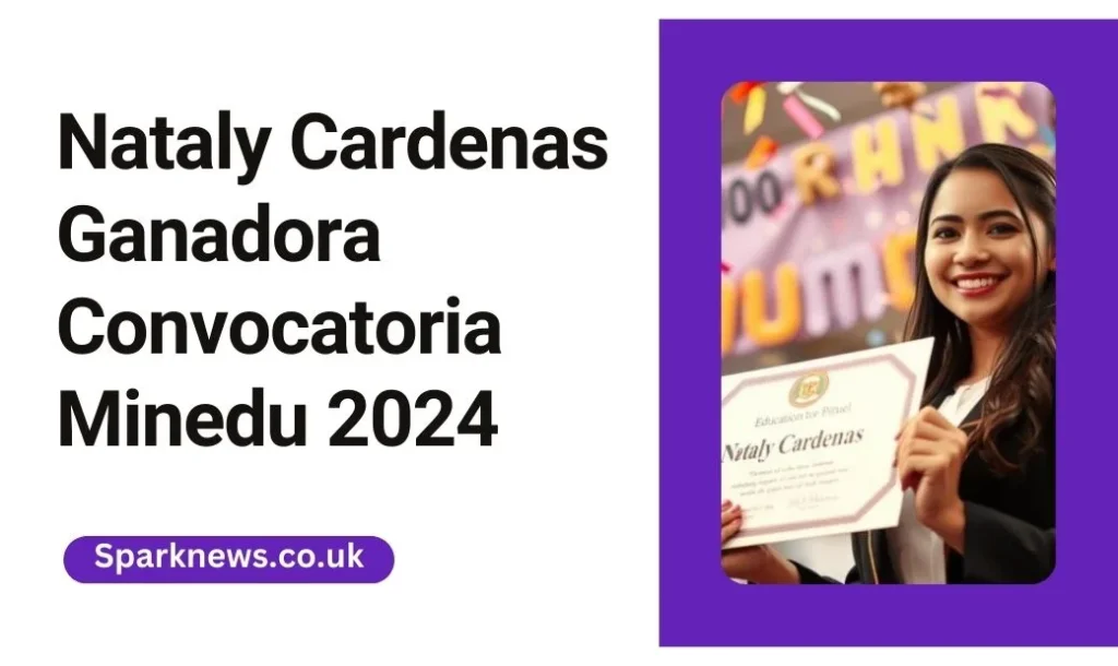 nataly cardenas ganadora convocatoria minedu 2024