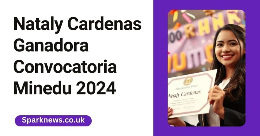 Nataly Cardenas Ganadora Convocatoria Minedu 2024